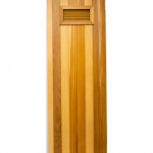 Sauna doors made of cedar