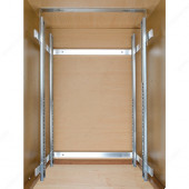 Rev-A-Shelf double Pull-Out Basket in Chrome Wire