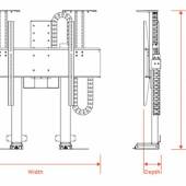 XL-75 FOR UP TO 75″ TV