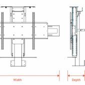 L-50ens FOR UP TO 60″ TV