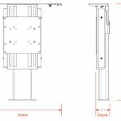 L-23s FOR UP TO 32″ TV